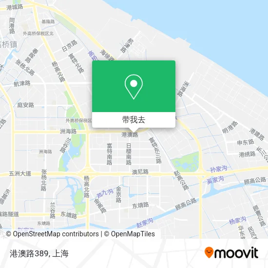 港澳路389地图
