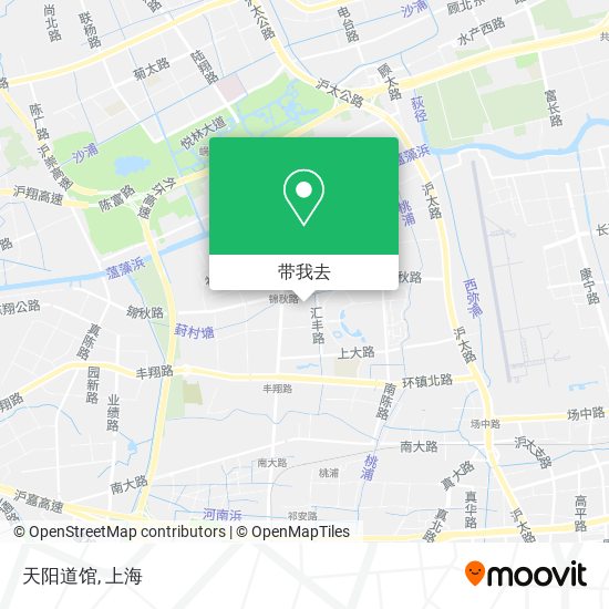 天阳道馆地图