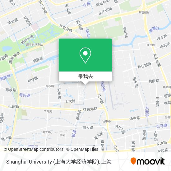 Shanghai University (上海大学经济学院)地图