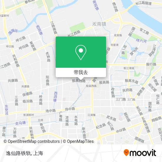 逸仙路铁轨地图