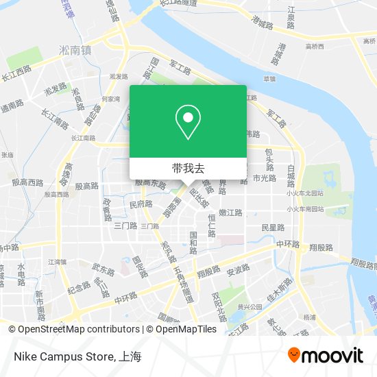 Nike Campus Store地图