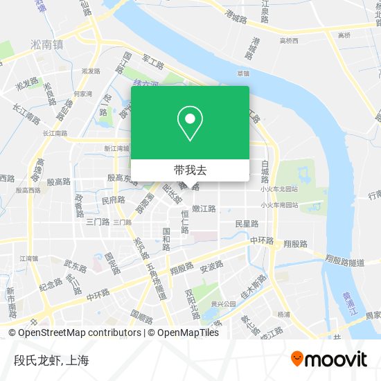 段氏龙虾地图