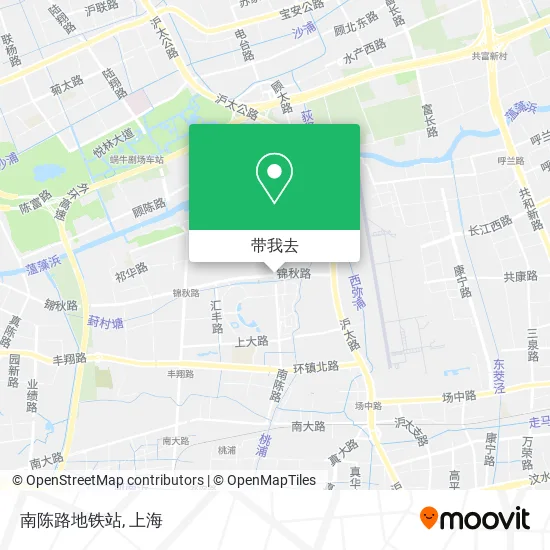 南陈路地铁站地图