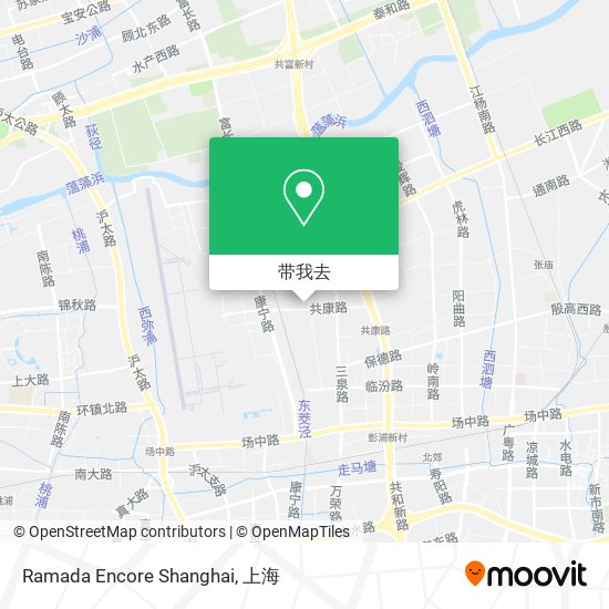 Ramada Encore Shanghai地图