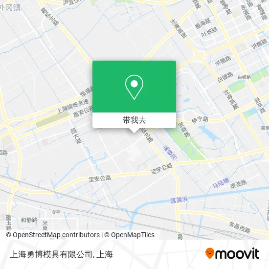 上海勇博模具有限公司地图