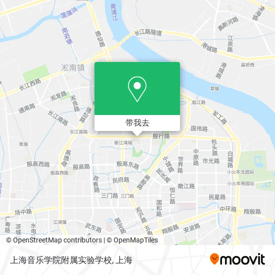 上海音乐学院附属实验学校地图