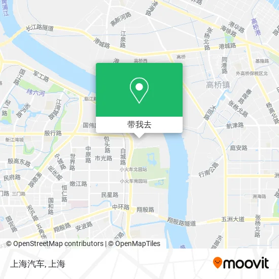 上海汽车地图