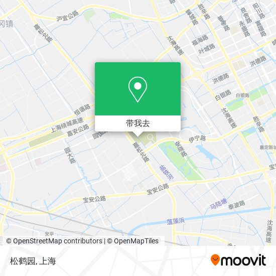松鹤园地图