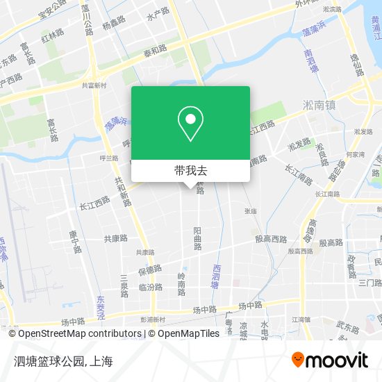 泗塘篮球公园地图