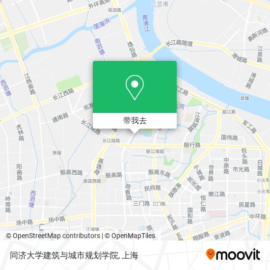 同济大学建筑与城市规划学院地图