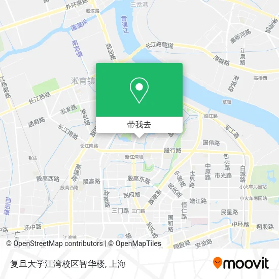复旦大学江湾校区智华楼地图
