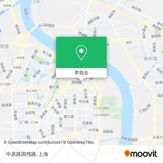 中原路国伟路地图