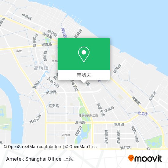 Ametek Shanghai Office地图