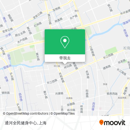 通河全民健身中心地图