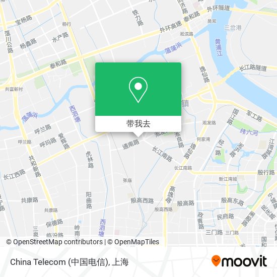 China Telecom (中国电信)地图