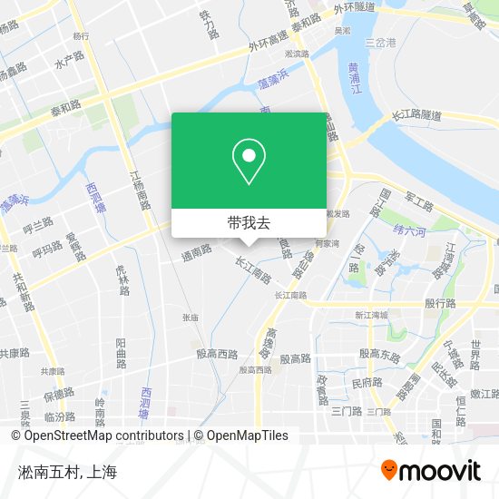 淞南五村地图