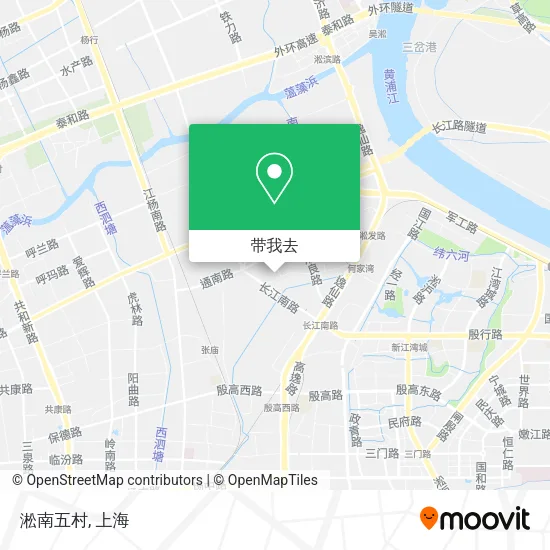 淞南五村地图