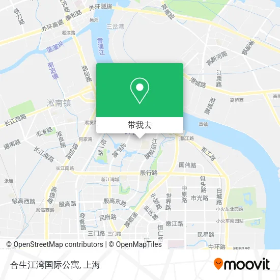 合生江湾国际公寓地图