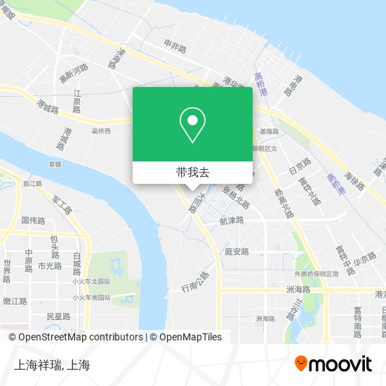 上海祥瑞地图