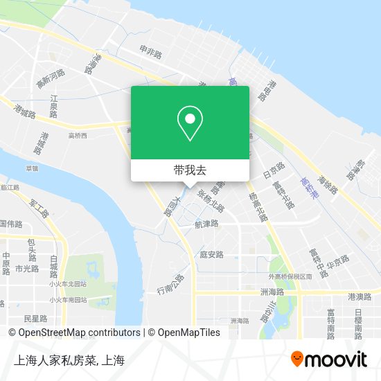 上海人家私房菜地图