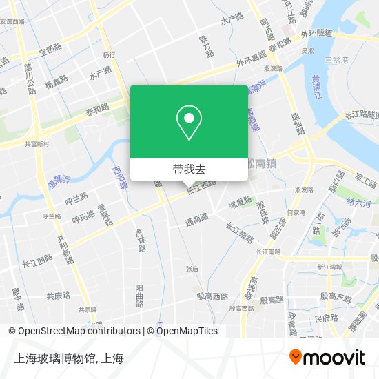 上海玻璃博物馆地图