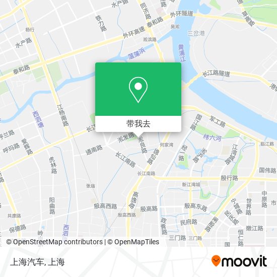 上海汽车地图