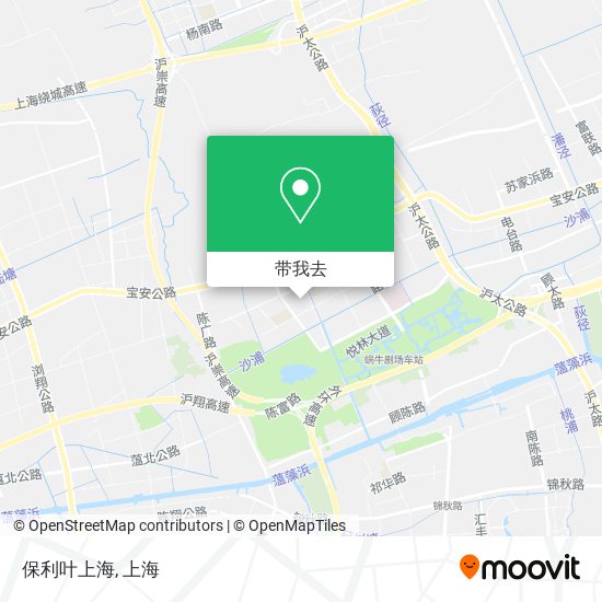 保利叶上海地图