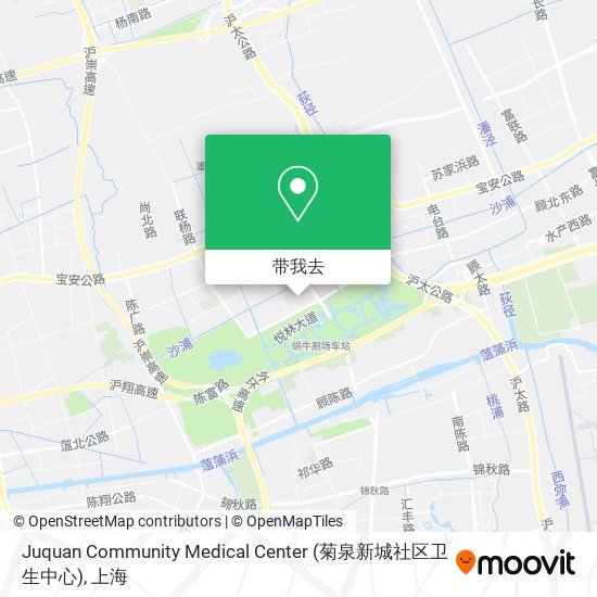 Juquan Community Medical Center (菊泉新城社区卫生中心)地图