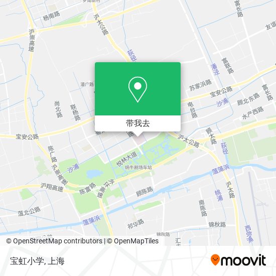 宝虹小学地图