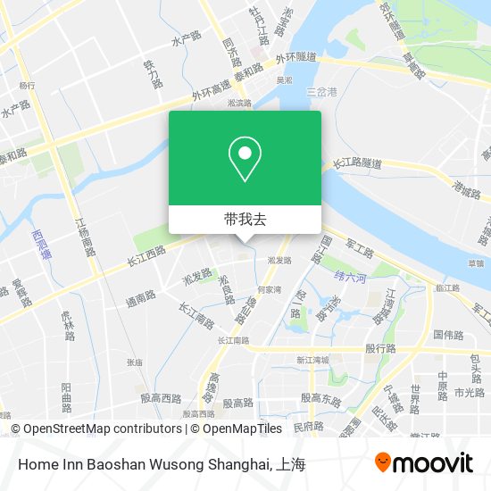 Home Inn Baoshan Wusong Shanghai地图