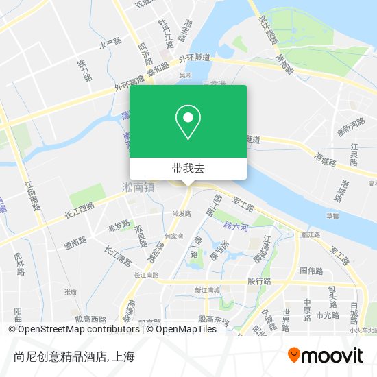 尚尼创意精品酒店地图