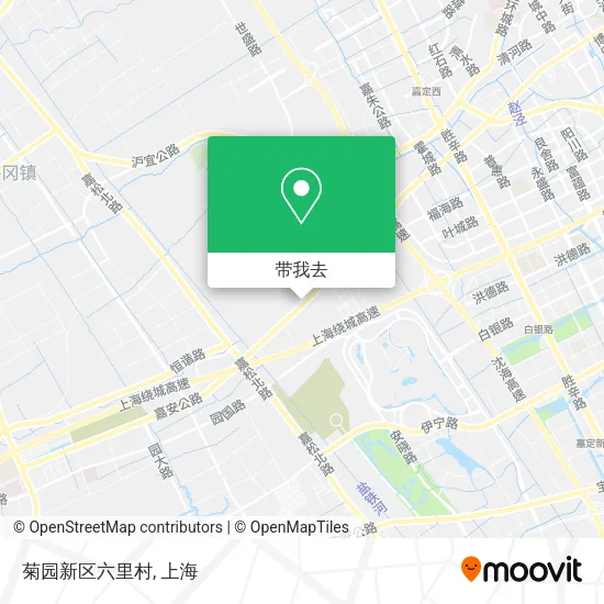 菊园新区六里村地图