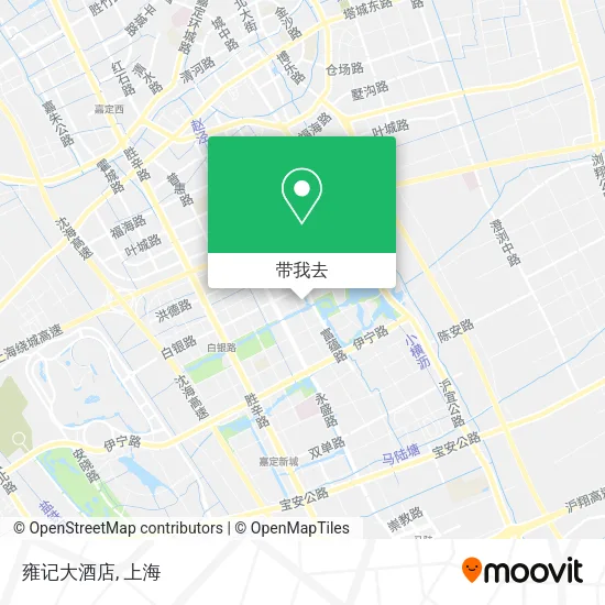 雍记大酒店地图