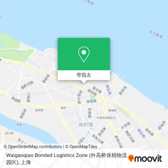 Waigaoqiao Bonded Logistics Zone (外高桥保税物流园区)地图