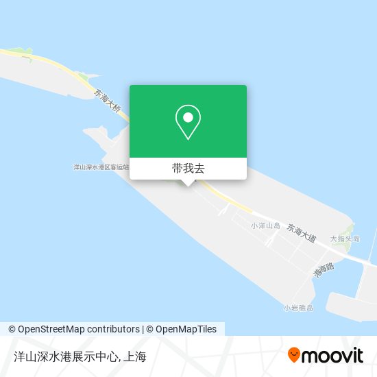 洋山深水港展示中心地图