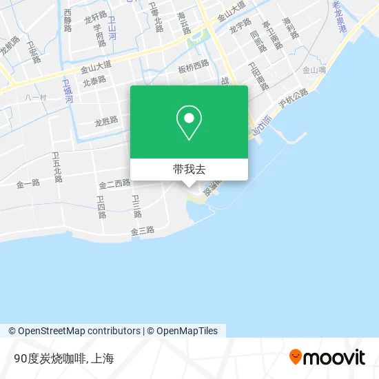 90度炭烧咖啡地图