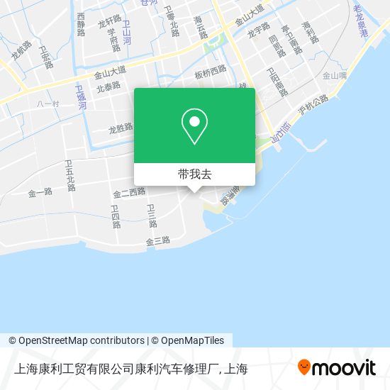 上海康利工贸有限公司康利汽车修理厂地图