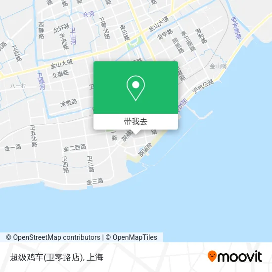 超级鸡车(卫零路店)地图