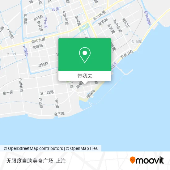 无限度自助美食广场地图