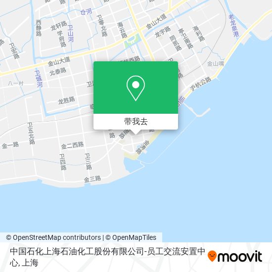 中国石化上海石油化工股份有限公司-员工交流安置中心地图
