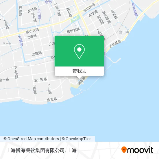 上海博海餐饮集团有限公司地图