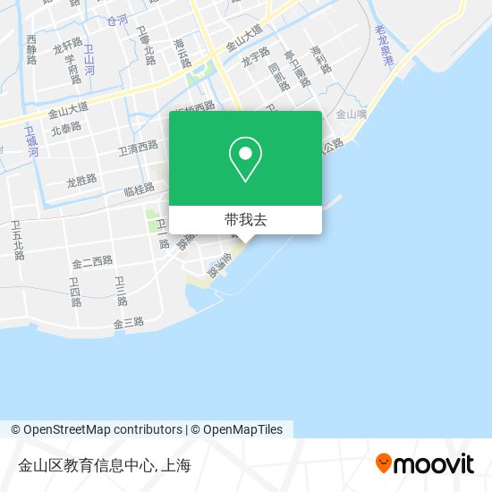 金山区教育信息中心地图