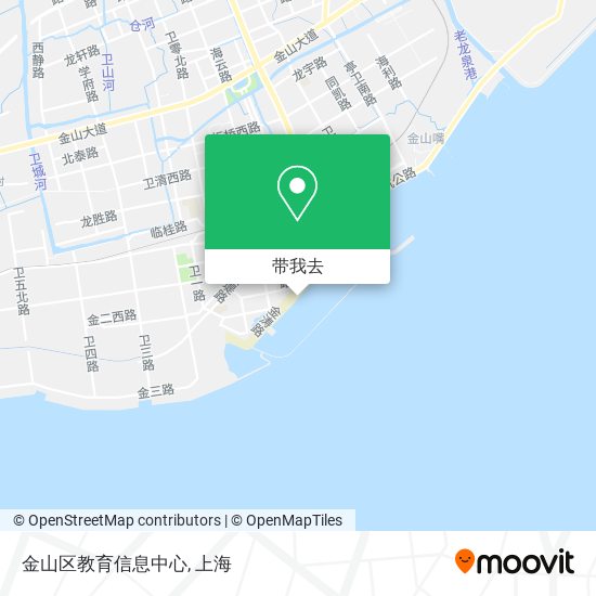 金山区教育信息中心地图