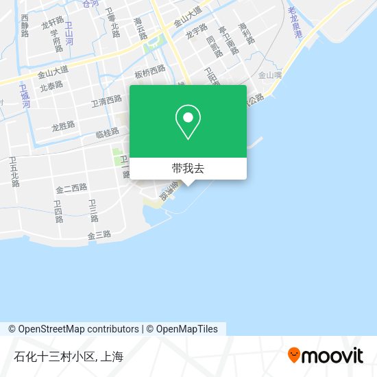石化十三村小区地图