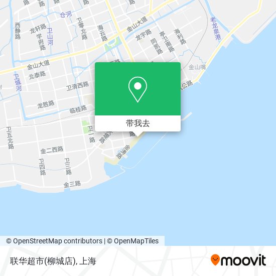 联华超市(柳城店)地图