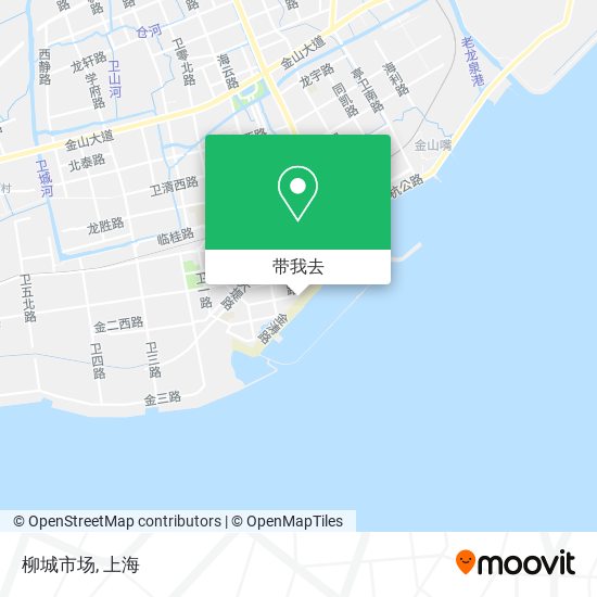 柳城市场地图