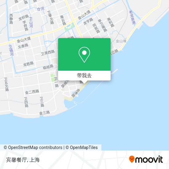宾馨餐厅地图