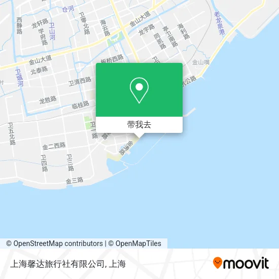 上海馨达旅行社有限公司地图