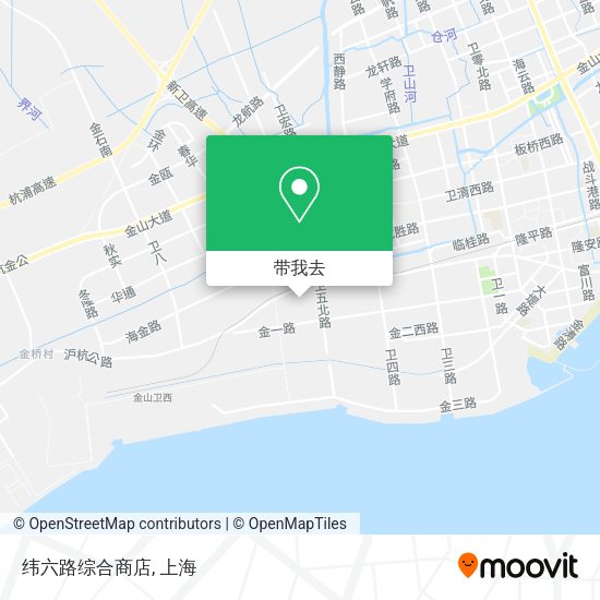 纬六路综合商店地图