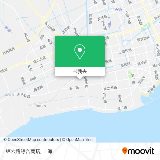纬六路综合商店地图